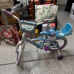 Disney frozen Bike and Helmet