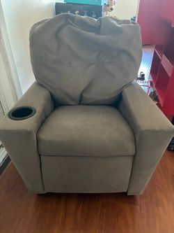 Kids Recliner Chair with Cup Holder