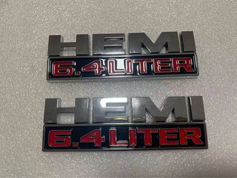 HEMI  6.4 LITER  two  piece  $ 30   each  $  15