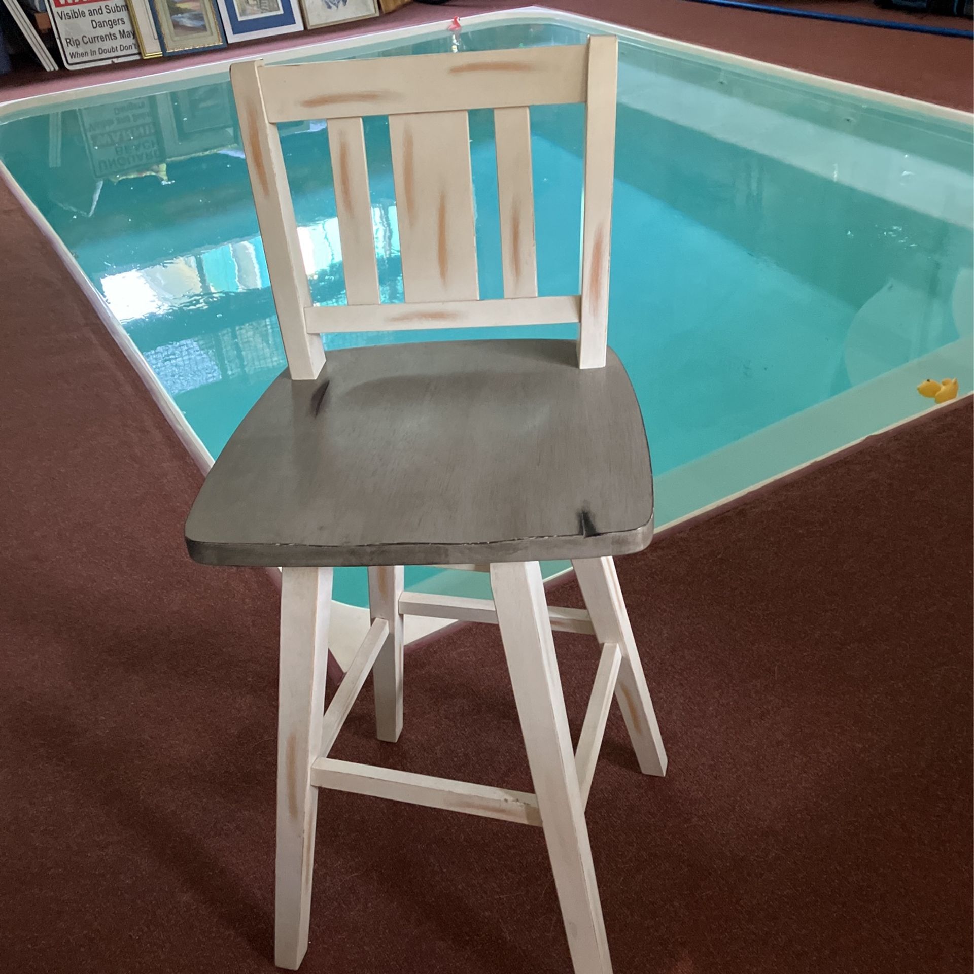 Swivel Bar Height Stools (3)