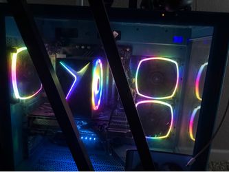 Skytech Azure2 Blue Gaming Tower & HP Omen 315'