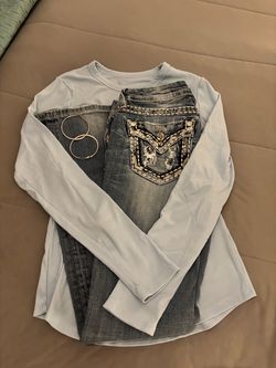 Miss me pants outfit