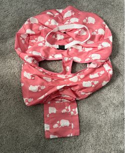Baby Shopping Cart Cover with Elephant Print
