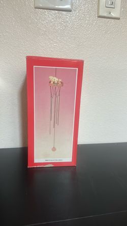 Cow Figurine Wind Chime in Box