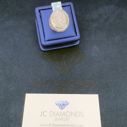 Ring Big Diamonds 10k Gold Real Diamonds 💎 