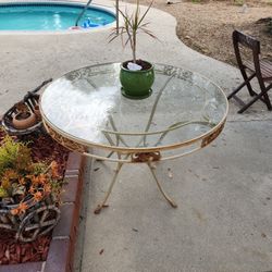 Vintage O.W. Lee Patio Dining Set