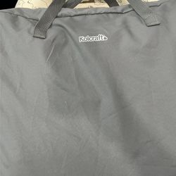 Portable Small Baby Bassinet(gray)