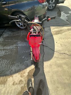 Red Mini Dirt Bike Kids Pit Bike