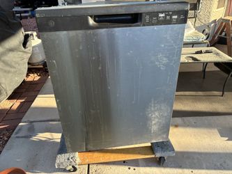 Stainless Steel GE dishwasher