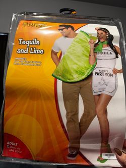 Tequila and lime costume
