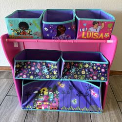 Disney Encanto 6 Bin Toy Organizer