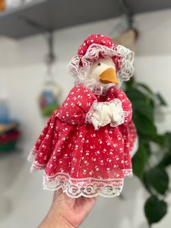 Vintage Goose Toilet Paper Roll Cover