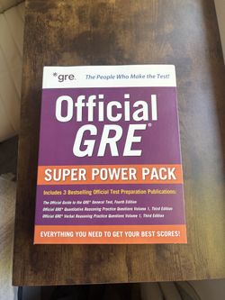 Official GRE Super Power Pack