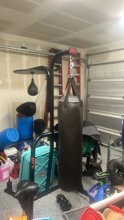Everlast UFC Boxing Bag And Stand