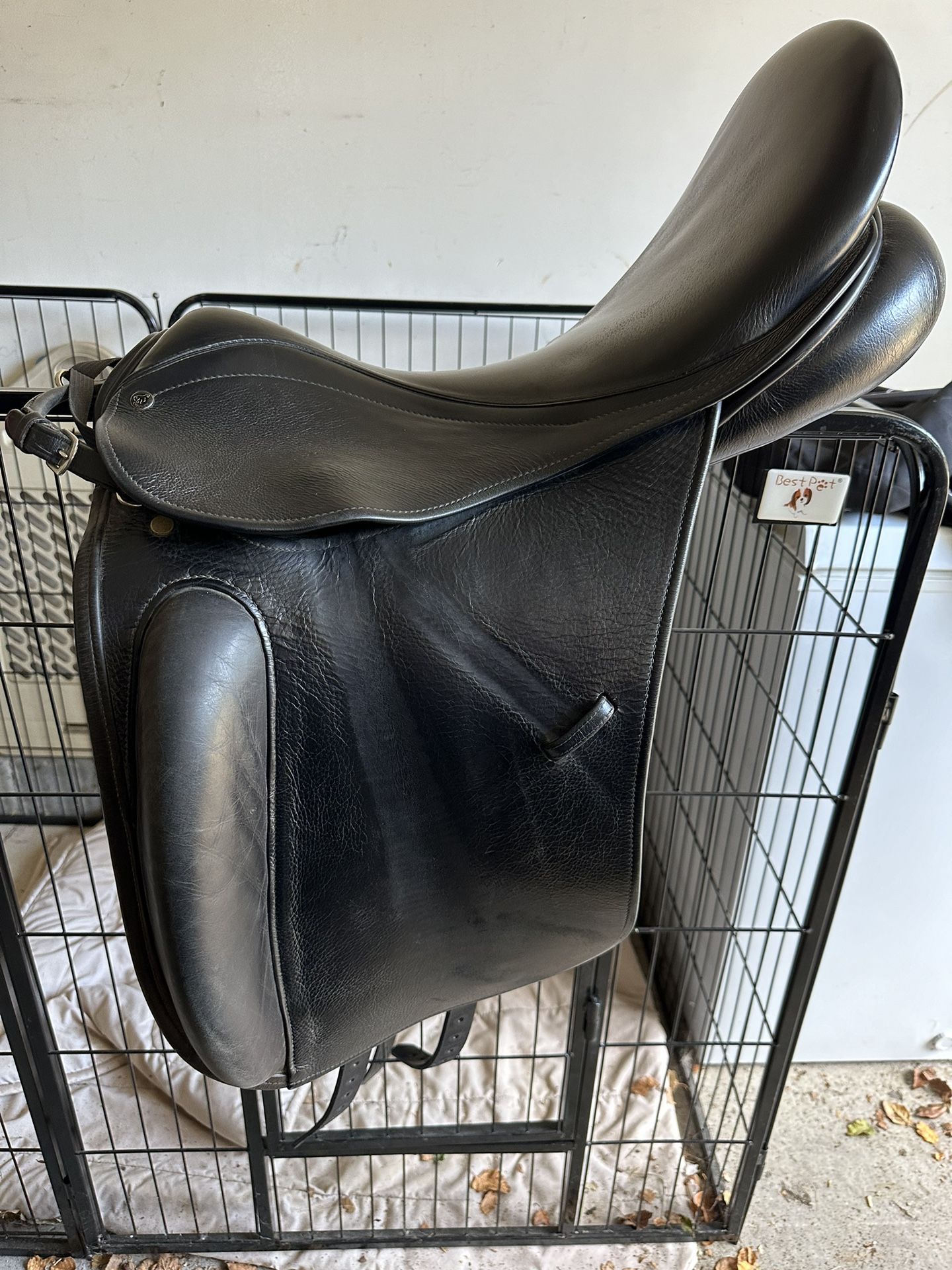 19” Wide Tree County Perfection Dressage Saddle For Horses