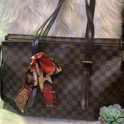 Auth Louis Vuitton Damier Chelsea Shoulder Bag