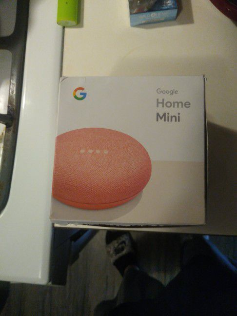 Google Home Mini Coral Color