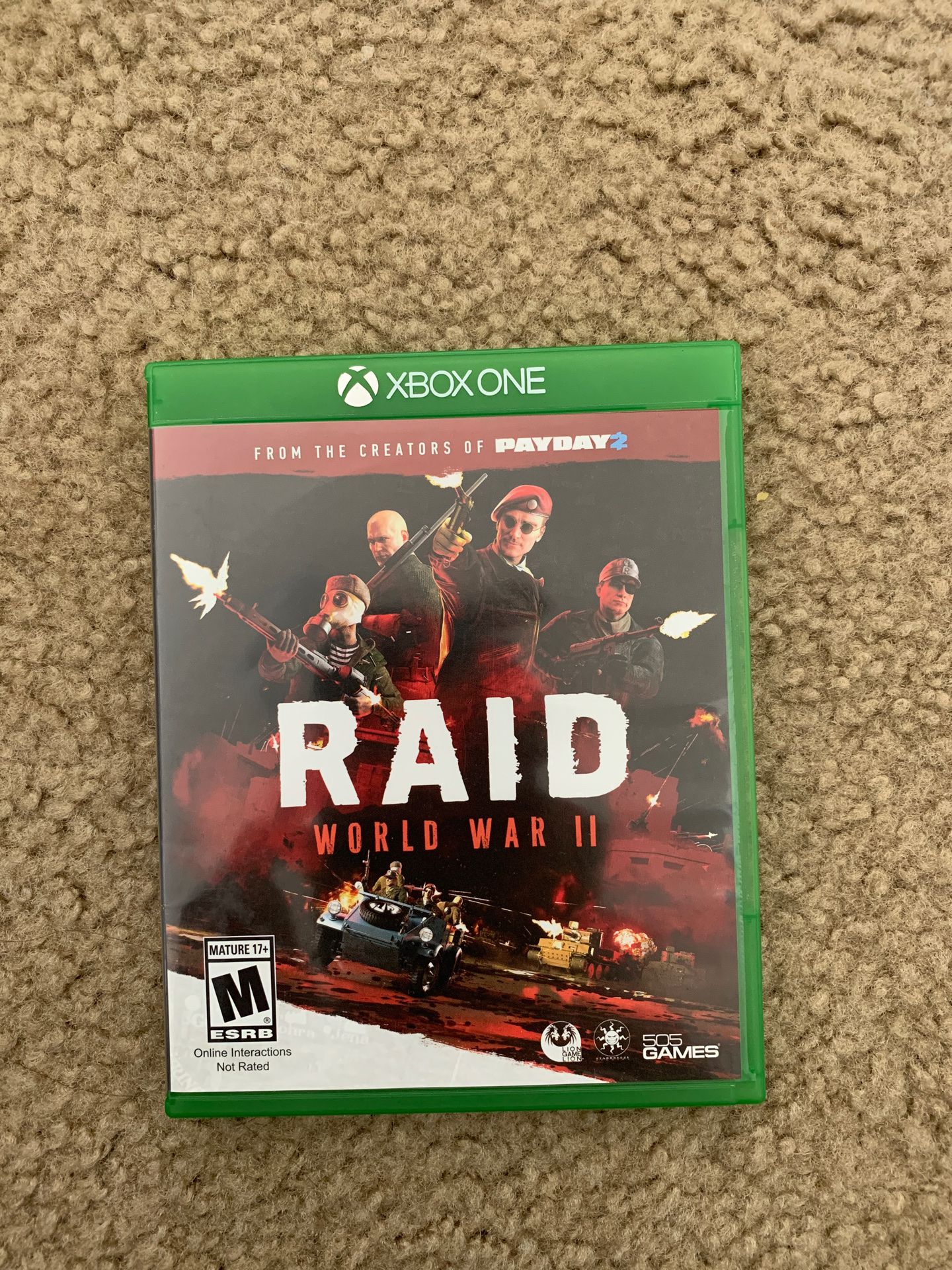 Raid world war 2 Xbox 1