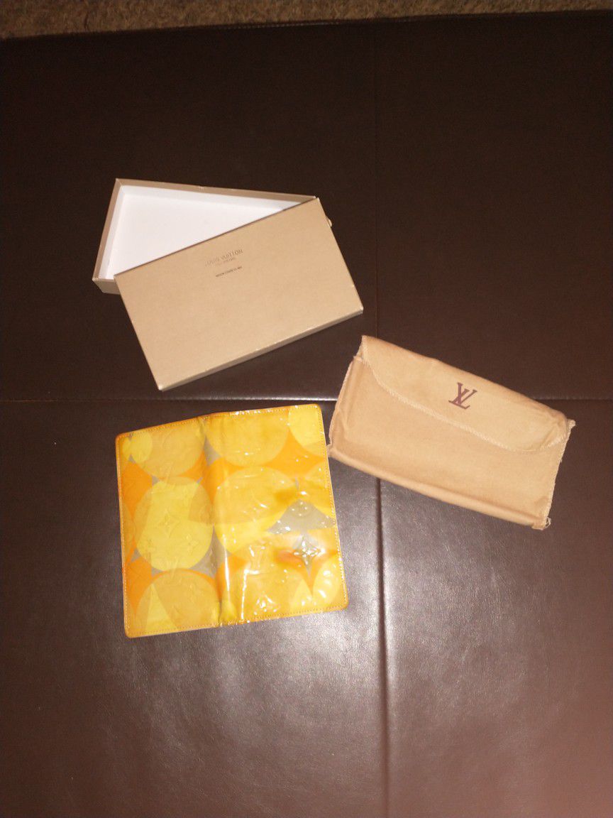 Vintage Louis Vuitton Wallet With Bag And Box