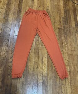 Orange Pants 