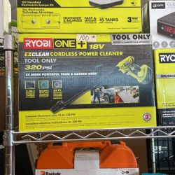 Ryobi EZ Clean Cordless Power Cleaner 