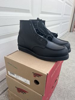 Red Wing 8074 Black Harness Leather SIZES AVAILABLE