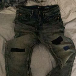 Purple Jeans Size 34