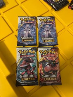 Pokémon Shining Legends Booster Packs