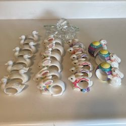 Easter napkin rings. One dollar each.