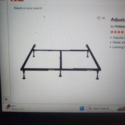 Metal Bed Frame Queen Size