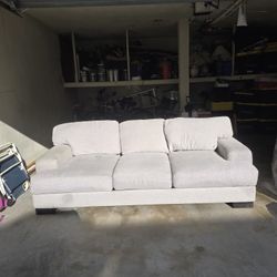 Living Spaces Couch And Lounder