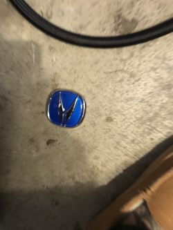 Acura Integra type r blue badge