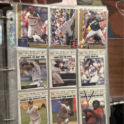 Lot Of 350 Baseball Card Collection Tops Upper Deck