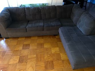 Grey sectional