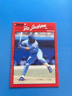 1990 bo Jackson card Donruss