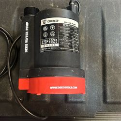Submersible Pump For Hot Tub/Pool