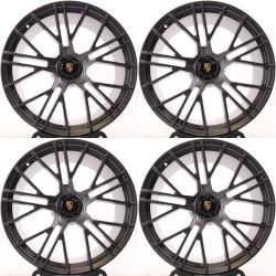 21" Staggered FORGED Porsche Wheels Rims Set of 4 21x9.5 21x11.5 5x130