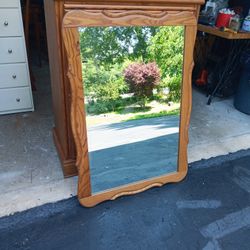 Oak Mirror 