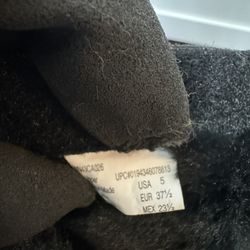 Brand New Black Winter Boots – Size 5