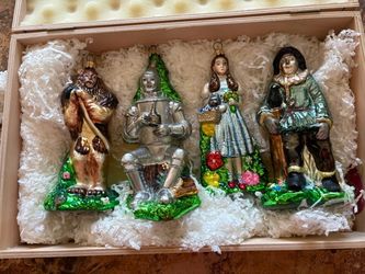 Wizard of Oz Polonaise Christmas ornament set