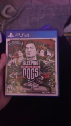 Sleeping Dogs: Definitive Edition (PS4) - Great Condition!