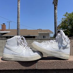 White Air Force Size 9