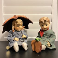Goebel Rainy Weather  Day Dolls 
