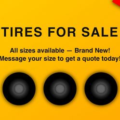 TIRES FOR SALE