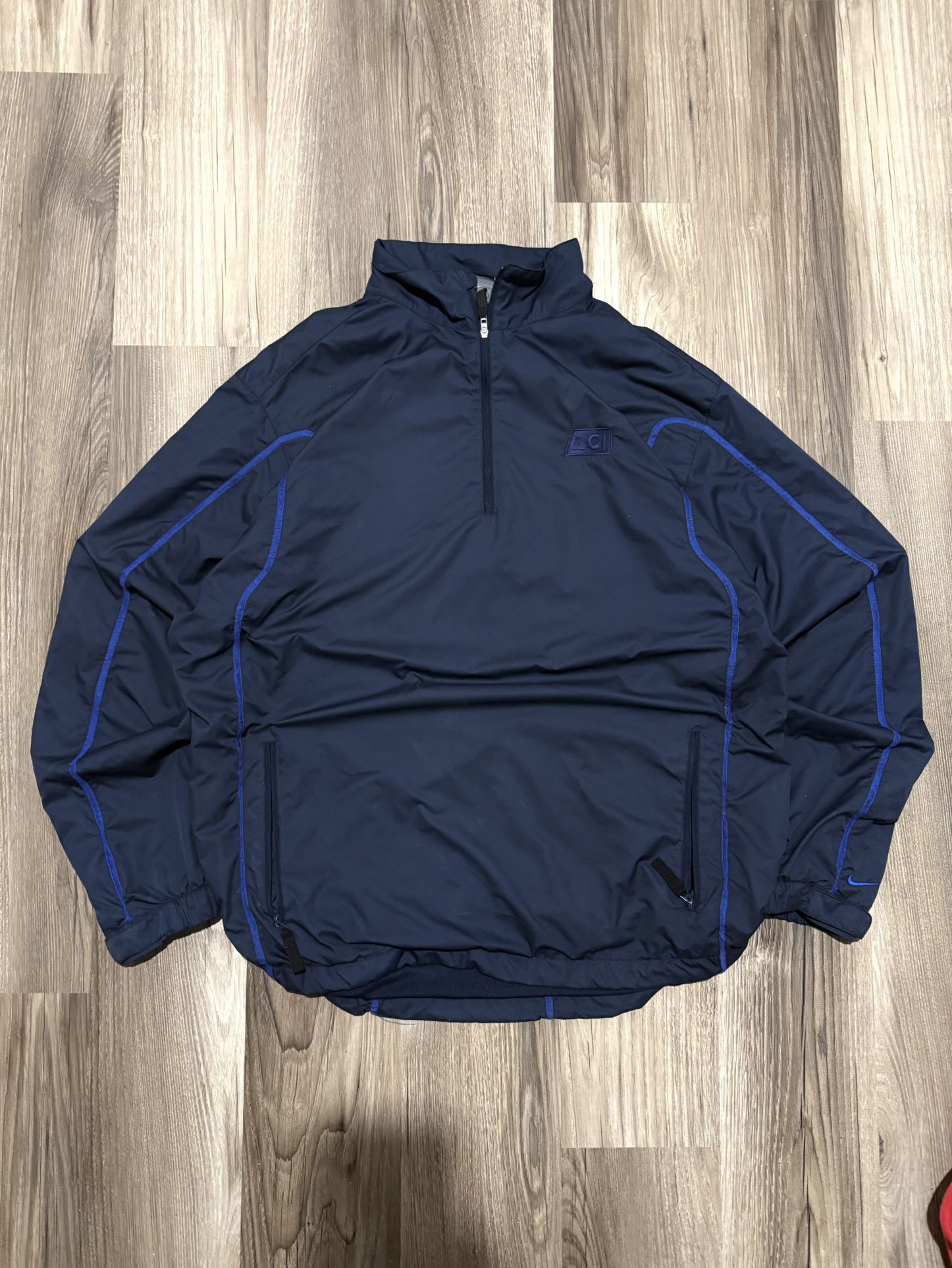 Nike windbreaker dri fit quarter zip jacket • Size L