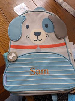 Brand new kids back pack, "Sam"