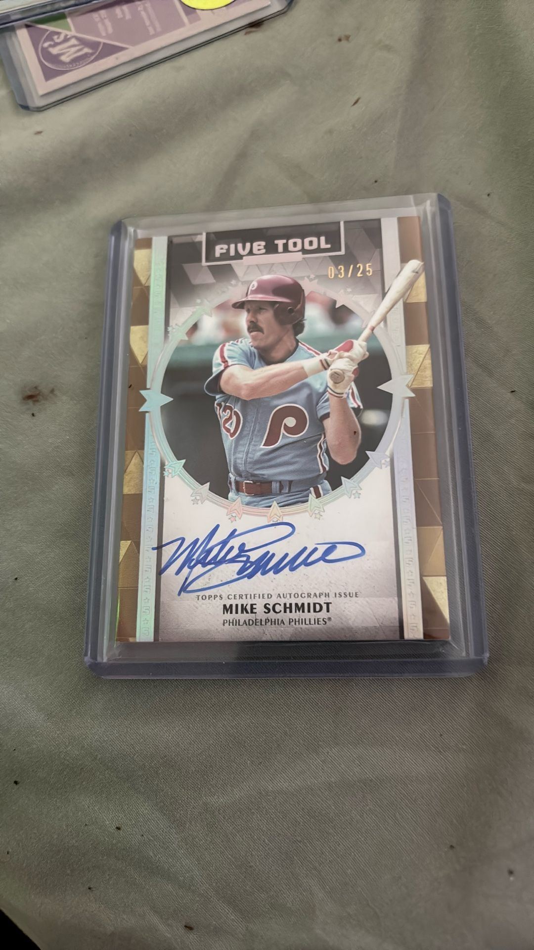 2024 Topps Five Star Five Tool Phenom Autographs - Mike Schmidt