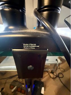 Dual 27” Dell Curved Gaming Monitors W/ j5create Ergonomic Dual Monitor Mount