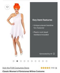 2XL Wilma costume