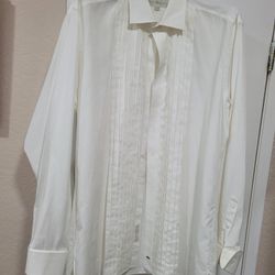 Tuxedo Shirt/white/16 1/2 × 37